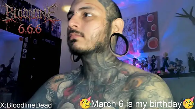 DEATHINK666XX online show from February 22, 2026, 5:44 pm