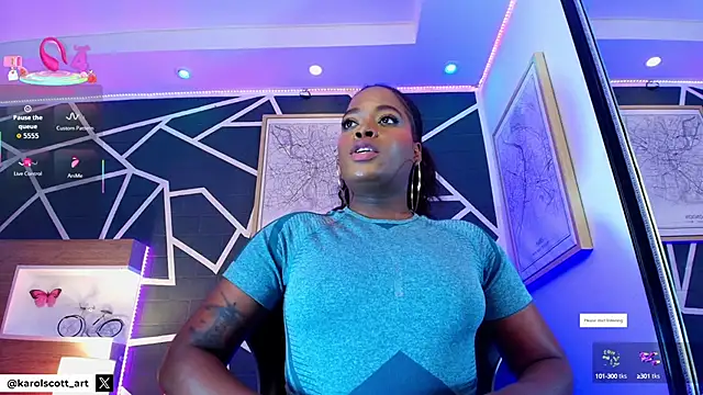 KAROL-SCOTT online show from September 24, 2025, 7:50 pm