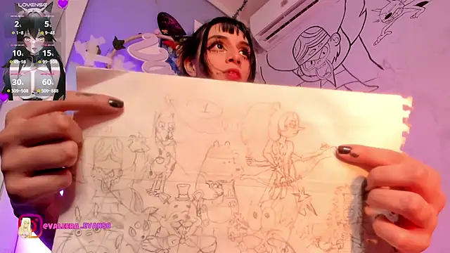 Valeera Evans8 online show from February 14, 2025, 8:10 am