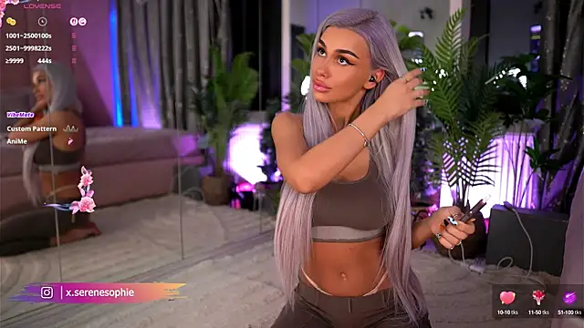 Serene Sophiex online show from March 21, 2025, 9:23 pm