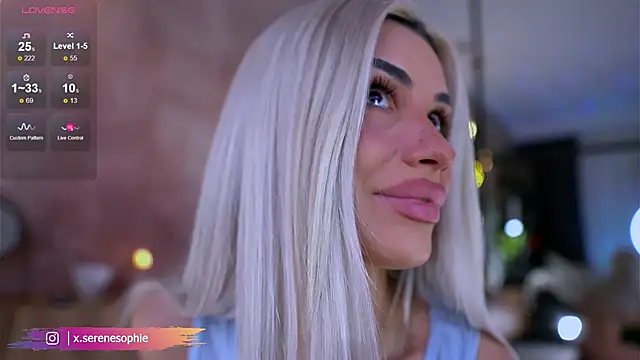 Serene Sophiex online show from March 10, 2026, 9:31 pm