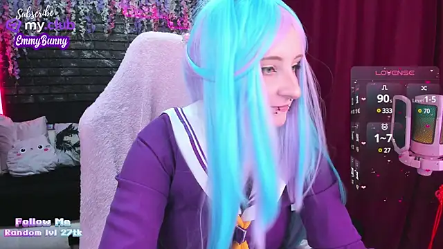 EmmyBunny online show from February 21, 2025, 2:27 pm