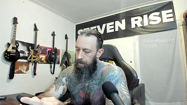 StevenRiseNYC online show from October 3, 2025, 2:19 am