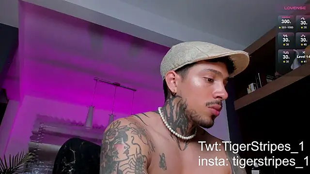 Snapshot of TigerStripes1_ chatting on February 9, 2025, 10:32 pm TigerStripes1 online show from February 9, 2025, 10:32 pm